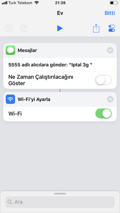 iOS 12 ile Kestirmeler - Shortcuts Paylaşım