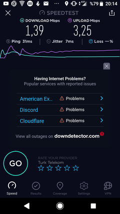 TÜM OPERATÖRLER 4,5G HIZ TESTİ [ANA KONU] 5G YE DOĞRU ADIM ADIM