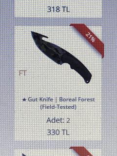 Satılık gut knife