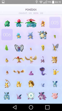  28 LV - 131 Pokedex Arşiv 150 TL harcanmıs Hesap