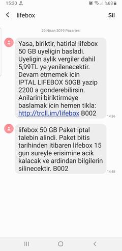 Turkcell beni dolandırdı