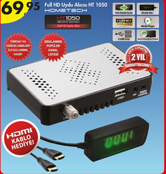  HT 1050 HOMETECH uydu alıcı