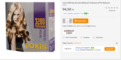 Loxis 3200 Saç Kurutma Makinesi Professional Fön Makinası - 15TL