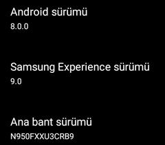 Samsung Galaxy Note 8 için Oreo güncellemesi Türkiye’de yayınlandı