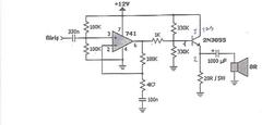  2N3055 İLE  BASİT AMPLİ