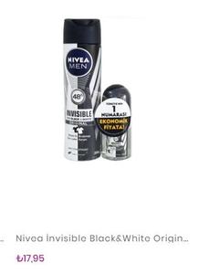 Nivea'dan 2 Adet Deodorant Alımına Opet 30TL Yakıt Hediye