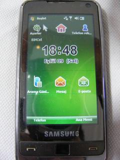 SAMSUNG OMNİA WİTU İ900 GPS EDITION