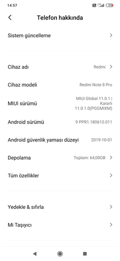 Xiaomi Redmi Note 8 Pro [ANAKONU]