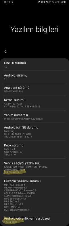 Samsung Galaxy Note 9 [ANA KONU]
