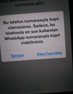 iPhone 4 kullanamıyorum.whatsapp sorunu