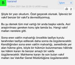 Tek kurban kesip, "bu sizinki" diyerek milyonlarca insanı kandırmışlar, gerçek vakıfa saldırmışlar.