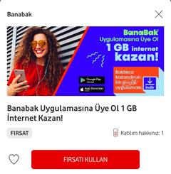 Vodafone Haftalık 2 GB Bedava