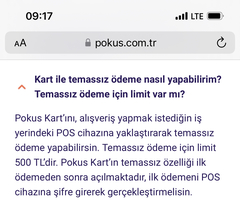 Turk Telekom Pokus Kart Temassız Özellikli Mi?