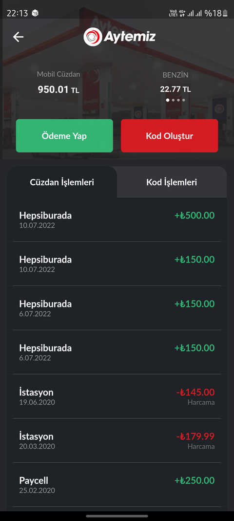 Hepsiburada'nın Aytemiz ile Akaryakıt Satması