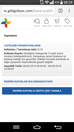  Gittigidiyor.com hesaba altlimitsiz 10tl yuklemis