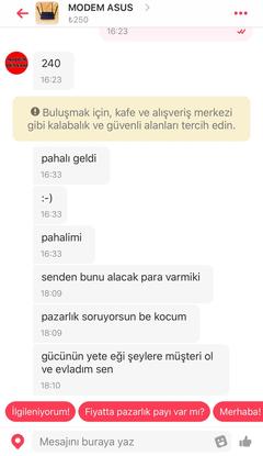 LETGO DA HİÇ BİR ŞEYİN SATILAMAMASI