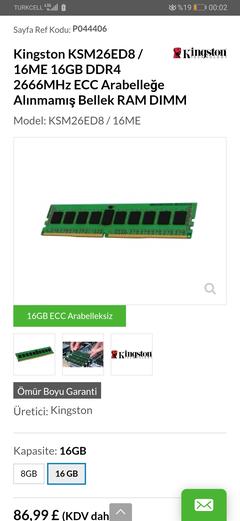 ecc ram hakkinda