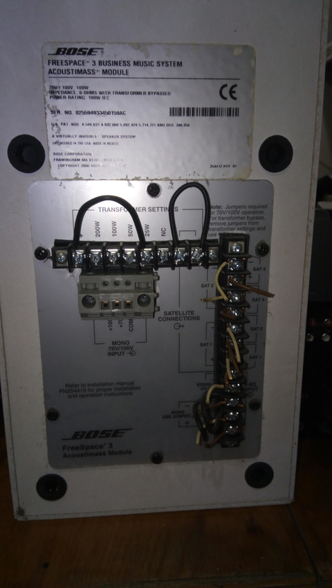 Bose Free Space 3 için besleme yardım