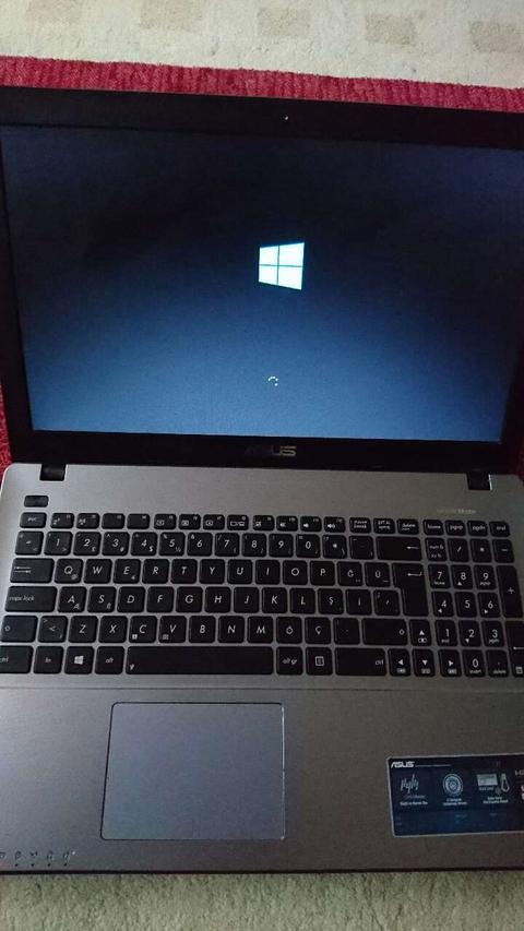 ASUS X550JK 12GB RAM 240GB SSD satıldı