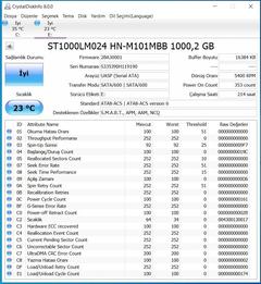 Seagate Momentus SpinPoint 1TB 2.5 inch HDD / satıldı: onurkose