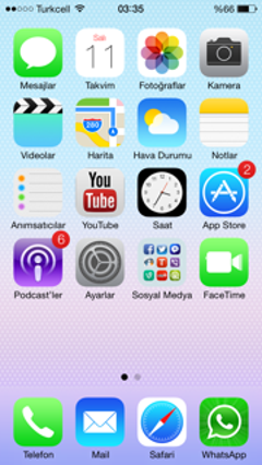  iOS7 İnceleme - Kuluruyor