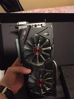 Asus Strix Gtx970 4 GB 256 Bit 09.05.2018 Garantili