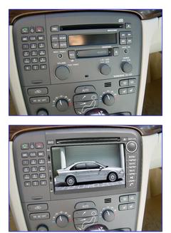 VOLVO ARACA ÖZEL DVD GPS CİHAZLARI S40-S60-XC90-V50-V70-C30 DVD GPS NAVİGASYON - GÜNCEL