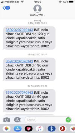 Yurtdışında yaşayanlar telefon kayıt hakkında