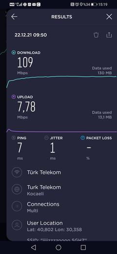 100 mbps Fiber ile İptv donma sorunu