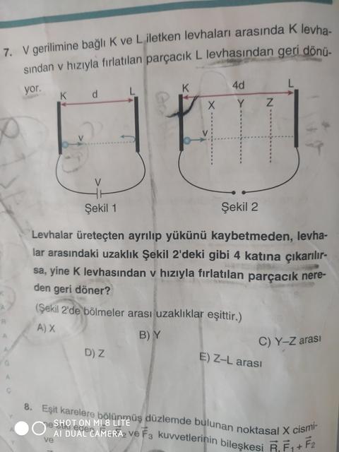 Elektrik alan kolay soru