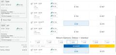  IST-KIEV 42$ , IST-ODESSA 62$ Ukrayna (UA) havayolları Low Cost