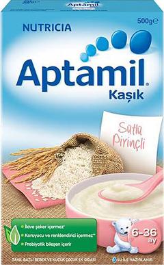 Aptamil Sütlü Pirinçli Kaşık Maması 1000 gram ÇOK UYGUN