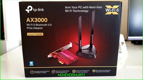 TP-Link Archer TX3000E Wi-Fi 6 & Bluetooth 5 PCI-E Adaptör İncelemesi TR'DE İLK