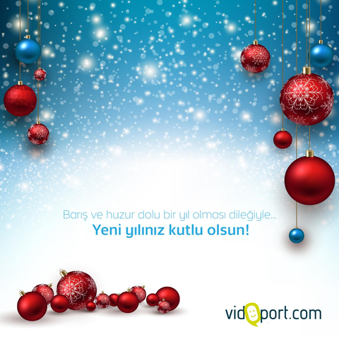 Sağlıklı ve barış içinde yeni bir yıl dileğiyle