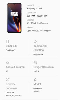 ★| OnePlus 6T |★ [ANA KONU]