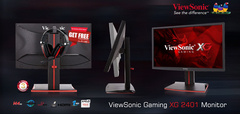 SATILDI / Viewsonic XG2401 144hz Pivot Gaming Monitor