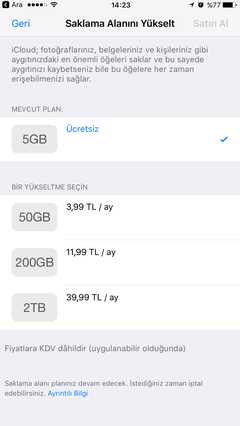 2 TB iCloud depolama alanı geçici süreliğine ücretsiz!