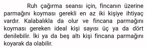 Beyler ciddi ciddi cin nasıl çağırılır