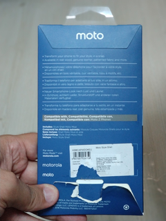 Motorola Moto Mods Ahşap Kapak