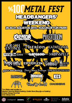  %100 Metal Fest Headbangers'Weekend