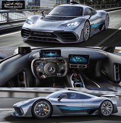 Mercedes Amg Project ONE Tanıtıldı 1.6Lt V6 gt;1000hp 0-200 6sn 0-300 11sn BUGATTIyi piste gömücek !