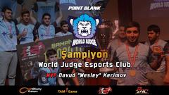 ŞAMPİYON WorLd Judge Esport oldu!