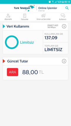 Türk Telekom Kotayı Şimdiden Kaldırdı