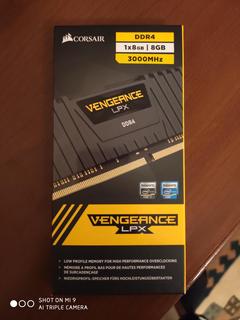 DDR4 •Corsair Vengeance LPX 8GB 3000MHz | •G.Skill RipjawsV 8GB 3000Mhz