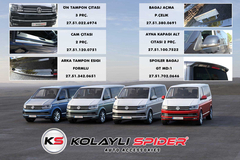  *KOLAYLI SPIDER* Krom Aksesuarlar - Fiber Ürünler - Koruma Barları