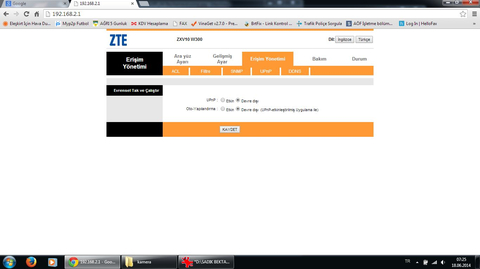 IP Kamera MODEM Port Açma Hakkında ve AYAR YARDIMI Lütfen