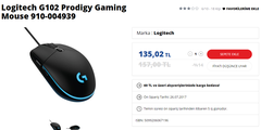 LOGİTECH G102 MOUSE 