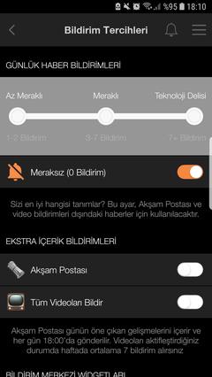 DH Android uygulamasında bildirim durumum "meraksız" olmasına rağmen bildirim geliyor