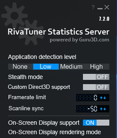 RTSS Scanline Sync/RTSS maximum FPS yükseltme/Düşük Geçikmeli V-Sync ON/Nvidia Ölçekleme Geçikmesi