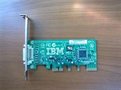  --IBM FRU 39J9334 ThinkCentre DVI-I PCI-e Video Adapter--
